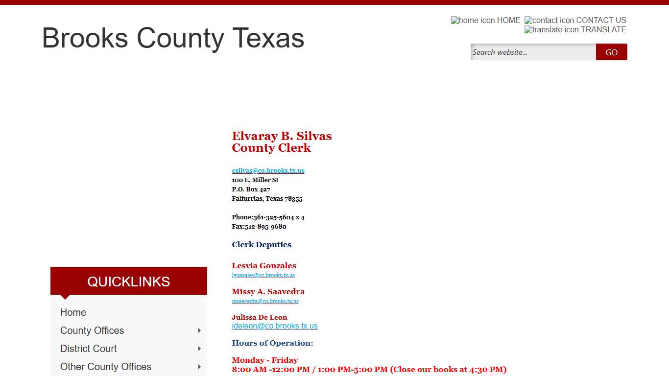 Brooks County, Texas